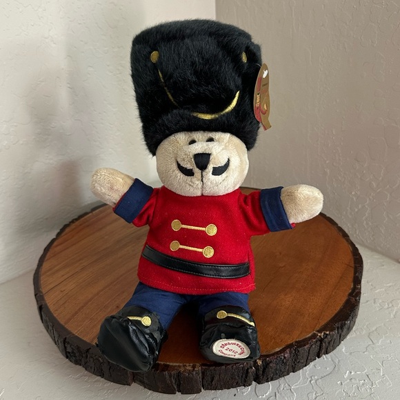 2012 Starbucks Coffee Nutcracker Bearista Bear Plush - Picture 1 of 12